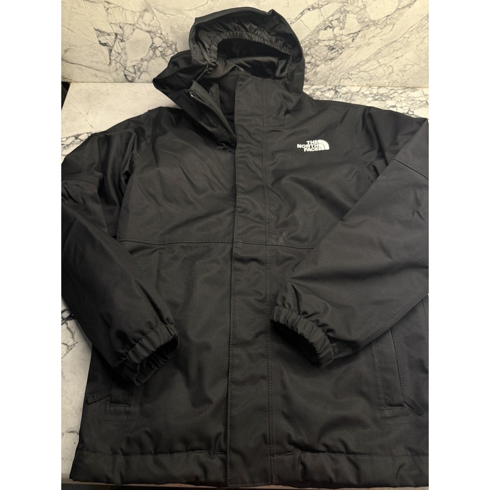 North Face Youth Small (7/8) 3 In 1 Winter Jacket Black